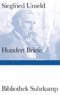 siegfried unseld – hundert briefe